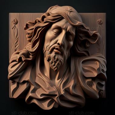 3D model st jesus (STL)